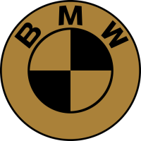 Sticker BMW Logo Or