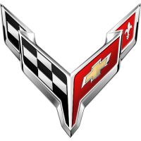 Sticker Logo Chevrolet Corvette