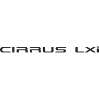 Sticker Chrysler Cirrus Lxi