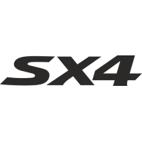 Sticker SUZUKI SX4 logo