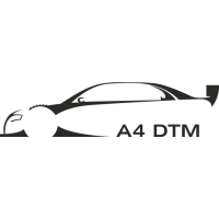 Sticker Audi A4 DTM