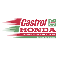 Autocollant Honda Castrol