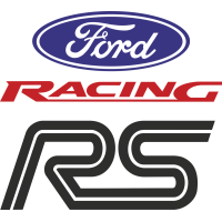 Autocollant Ford Racing Rs