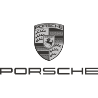 Autocollant Porsche Blason