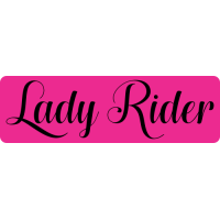 Sticker Moto LADY RIDER 2