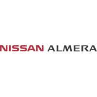 Autocollant Nissan Almera