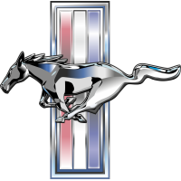 Autocollant Mustang Logo 2