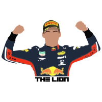 Sticker F1 Max Verstappen The Lion