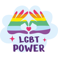 Sticker LGBT Power