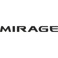Sticker MITSUBISHI Mirage 2