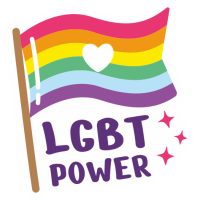 Sticker LGBT Power 2