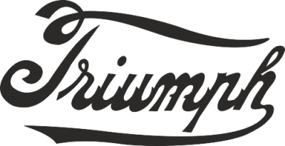 Sticker TRIUMPH Logo - Stickers Moto Triumph