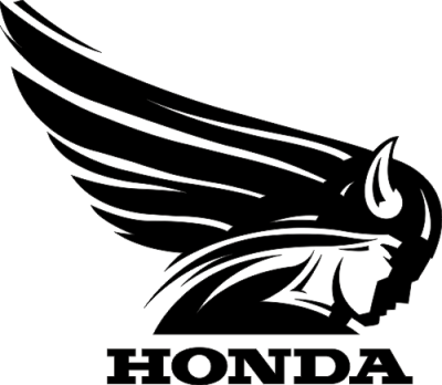 Sticker Honda logo verso - Stickers Moto Honda