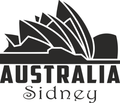 Sticker muraux Sydney Australie - Stickers Monuments