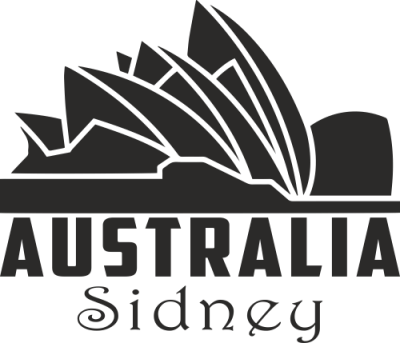 Sticker muraux Sydney Australie - Stickers Monuments Sticker muraux Sydney Australie - Stickers Monuments