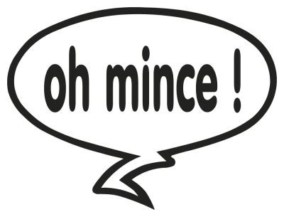 Sticker OH MINCE! - Stickers Dessin Anime Sticker OH MINCE! - Stickers Dessin Anime