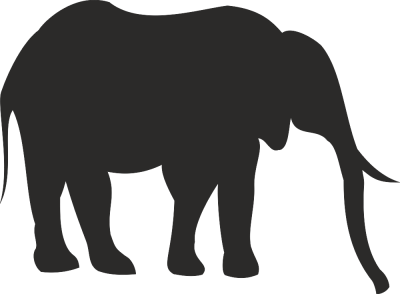 Sticker éléphant - Stickers Animaux Sticker éléphant - Stickers Animaux
