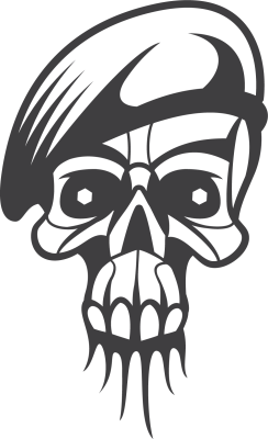 Skull 02 - Stickers Tetes de Mort