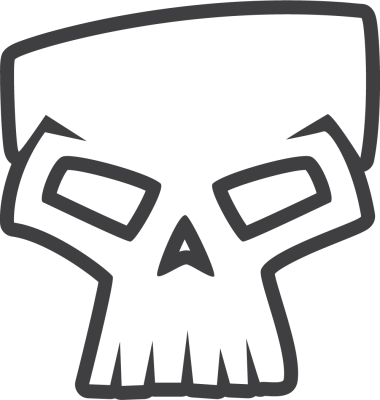 Skull 09 - Stickers Tetes de Mort