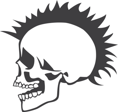 Skull 21 - Stickers Tetes de Mort