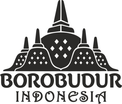 Sticker muraux Borobudur Indonésie - Stickers Monuments