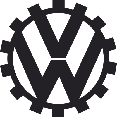 Sticker Volkswagen Logo 2 - Stickers Auto Volkswagen