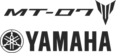 Sticker Yamaha Mt-07 - Stickers moto Yamaha