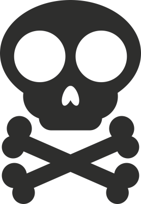Sticker Skull 5 - Stickers Tetes de Mort