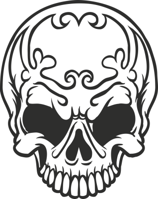 Sticker Skull 6 - Stickers Tetes de Mort