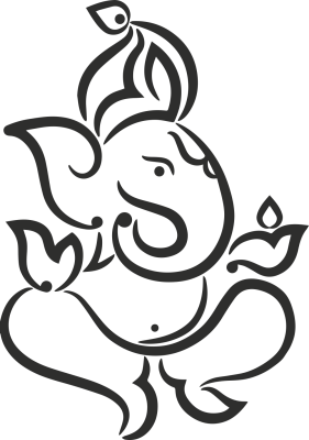 Sticker Symbole Ganesh 5 - Stickers Symbole Ganesh