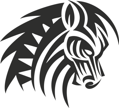 Sticker Tribal Cheval - Stickers Tribal Sticker Tribal Cheval - Stickers Tribal