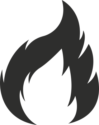 Sticker Flamme 1 - Stickers Pompiers Sticker Flamme 1 - Stickers Pompiers