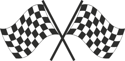 Sticker Racing Drapeau - Stickers 4x4 Logo Racers