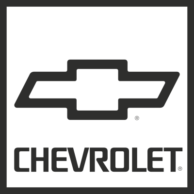 Sticker Chevrolet Carré - Stickers Auto Chevrolet
