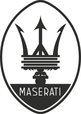 Sticker Maserati Logo - Stickers Auto Maserati Sticker Maserati Logo - Stickers Auto Maserati