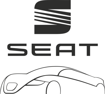 Sticker Seat Auto Logo - Stickers Auto Seat