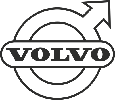 Sticker Volvo Simple - Stickers Auto Volvo