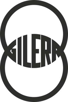 Sticker Gilera Logo - Stickers Moto Gilera