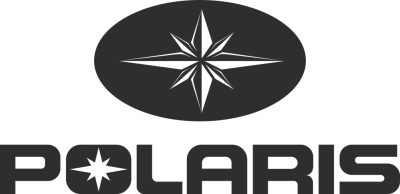 Sticker Polaris Logo 3 - Stickers Quad