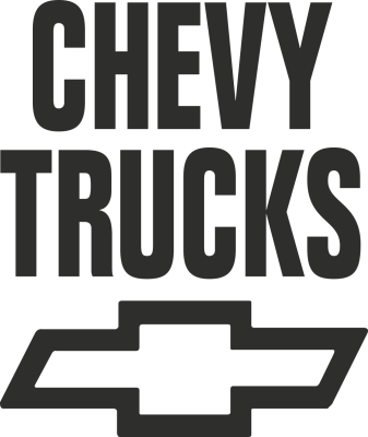 Sticker Chevy Trucks - Stickers Camion