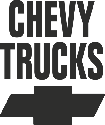 Sticker Chevy Trucks 2 - Stickers Camion