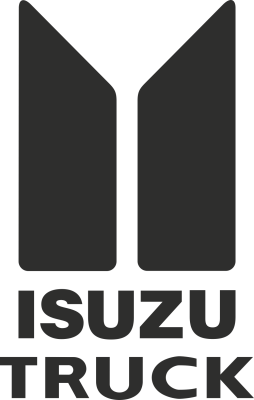 Sticker Isuzu Truck Logo 2 - Stickers Camion