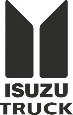 Sticker Isuzu Truck Logo 2 - Stickers Camion Sticker Isuzu Truck Logo 2 - Stickers Camion