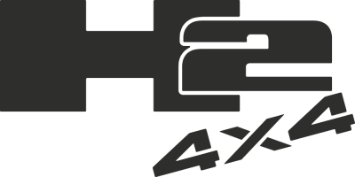 Sticker Hummer 4x4 H2 - Stickers deco 4x4 Sticker Hummer 4x4 H2 - Stickers deco 4x4