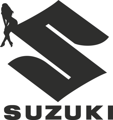 Sticker Sexy Logo  Suzuki - Stickers Auto Suzuki