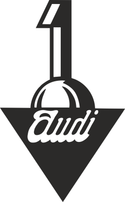 Sticker Logo Audi 1909 - Stickers Auto Audi
