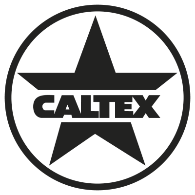caltex - Stickers Huiles et Lubrifiants
