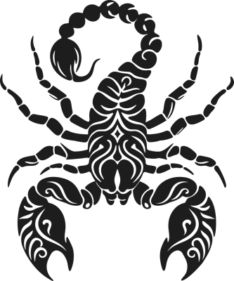 Sticker Scorpion Atlantide - Stickers Animaux Sticker Scorpion Atlantide - Stickers Animaux