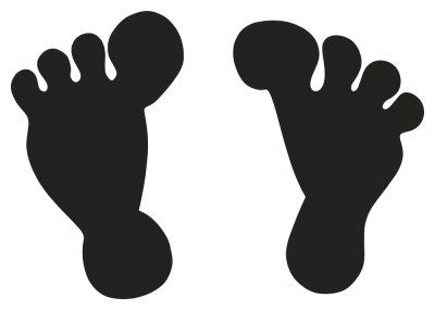 pieds - Stickers Humours pieds - Stickers Humours