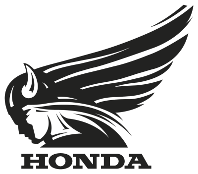 Sticker Honda logo recto - Stickers Moto Honda
